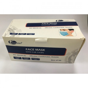 Type II Face Mask with Ear Loops (Box of 50)